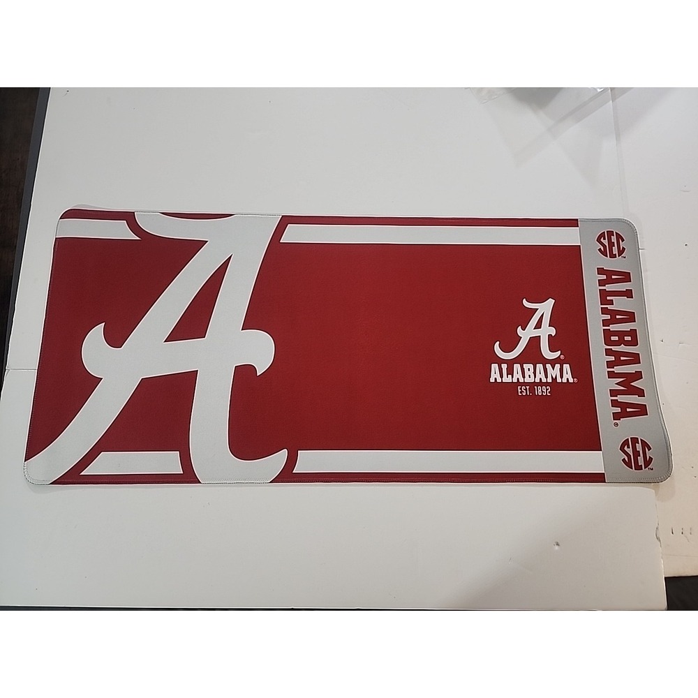 Alabama Crimson Tide FOCO Extended Gaming Mouse Pad Desk Mat 16"x35"
